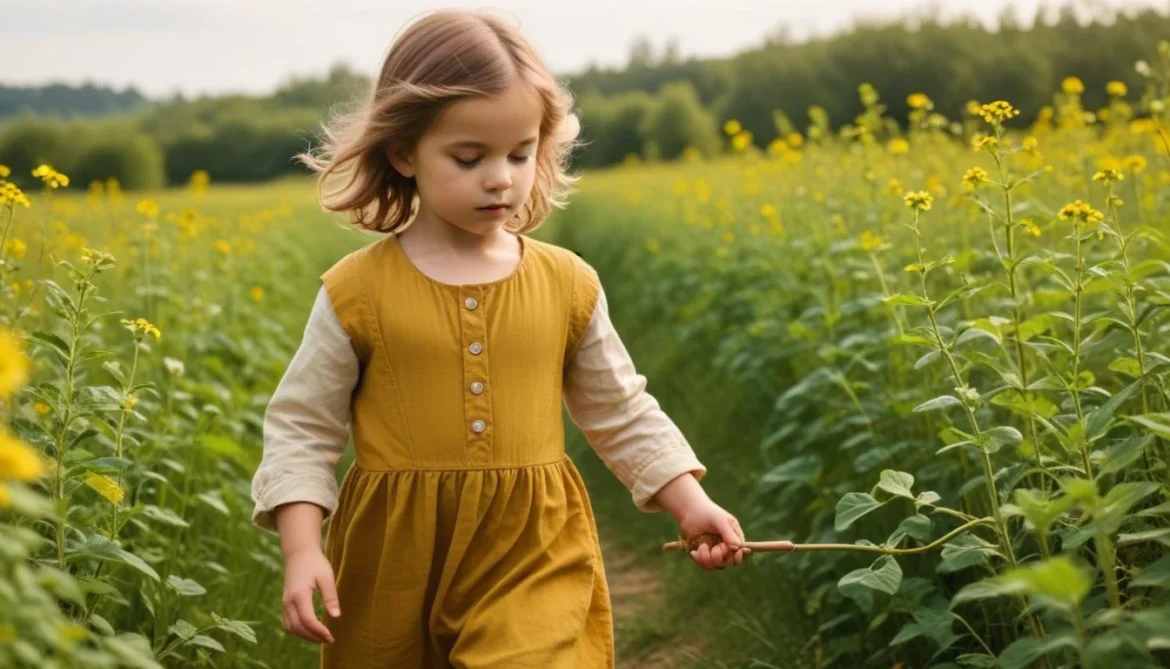 Soft, organic children's clothing protects delicate skin and the planet.