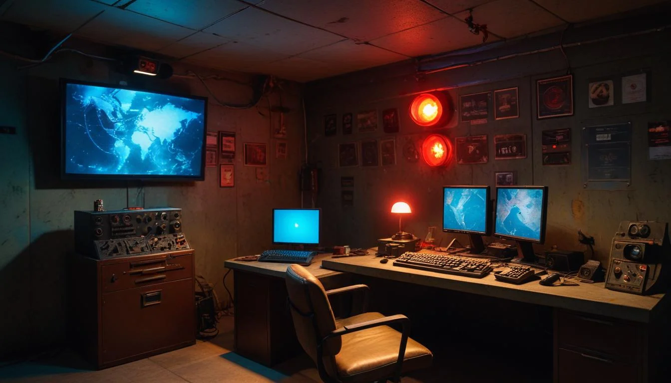 Secret Cold War Bunker Tours Usa 2025 high-performance gaming setup