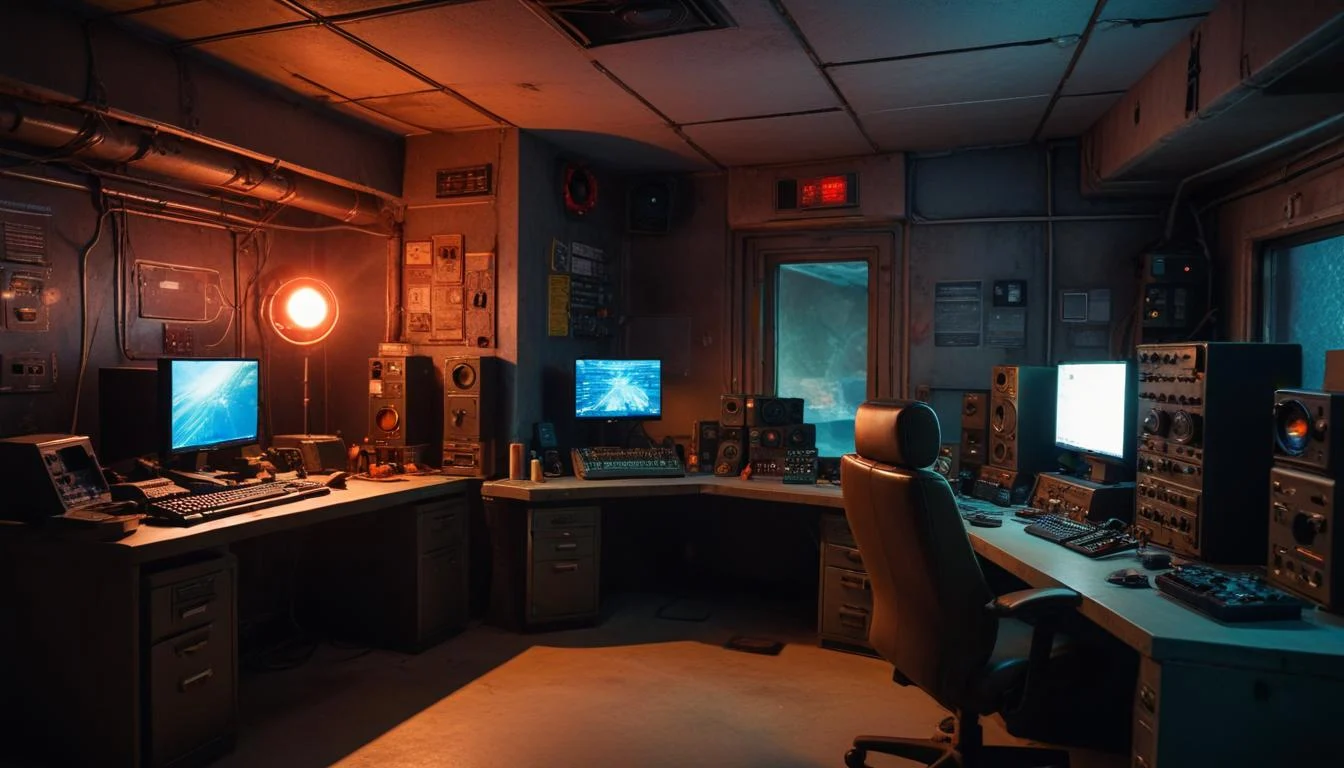 Secret Cold War Bunker Tours Usa 2025 high-performance gaming setup