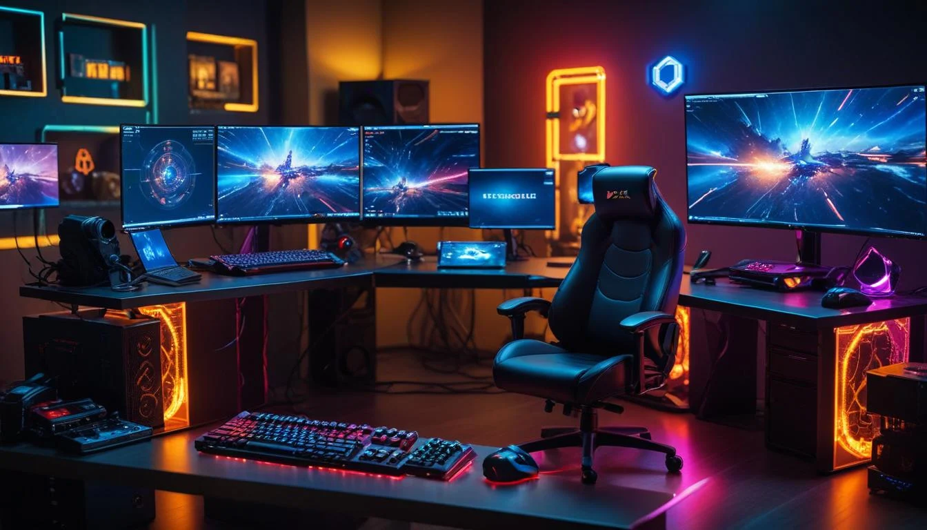 What Is an Enterprise Blockchain high-performance gaming setup