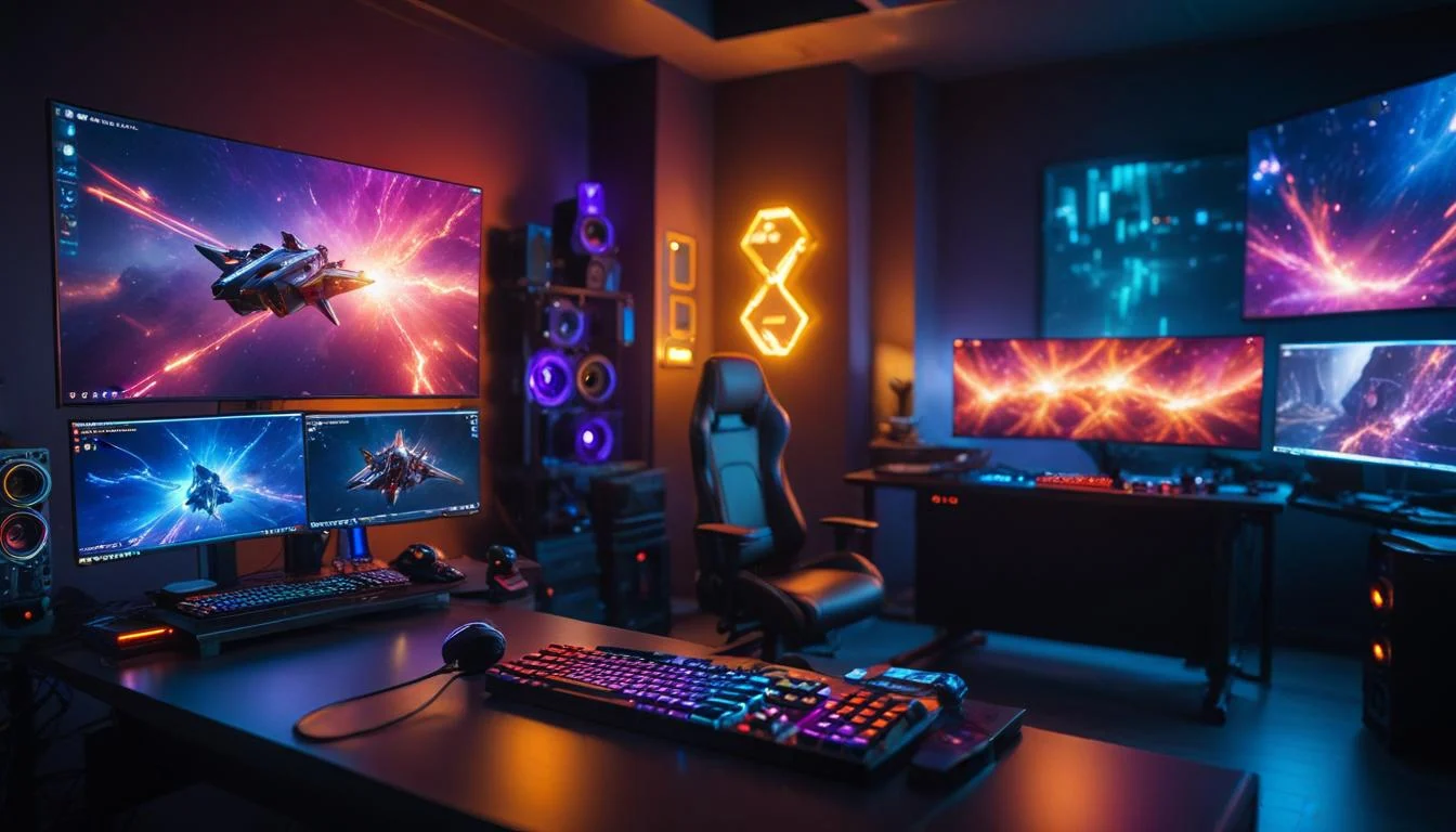 What Is an Enterprise Blockchain high-performance gaming setup