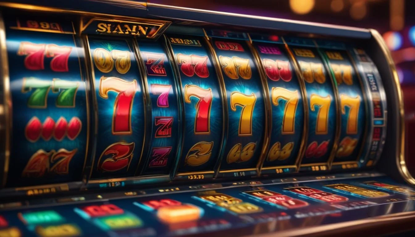 Screenshot of a 777 slot game paytable highlighting the payout for different combinations.