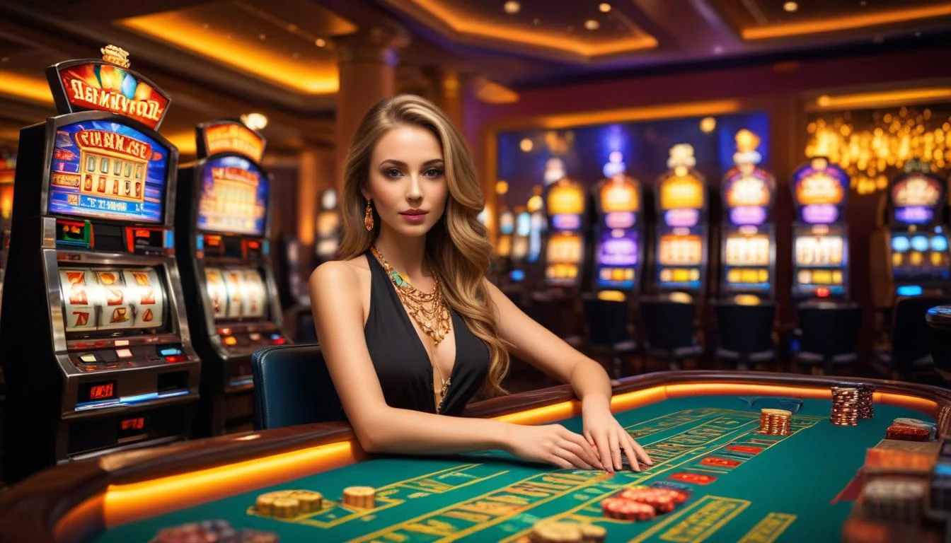 Image illustrating bankroll management tips for playing slots.
