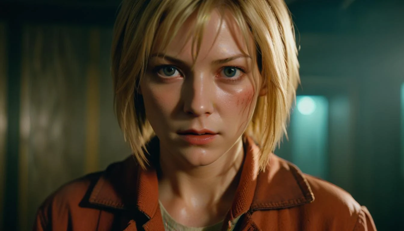 Image of the Silent Hill F trailer reveal.