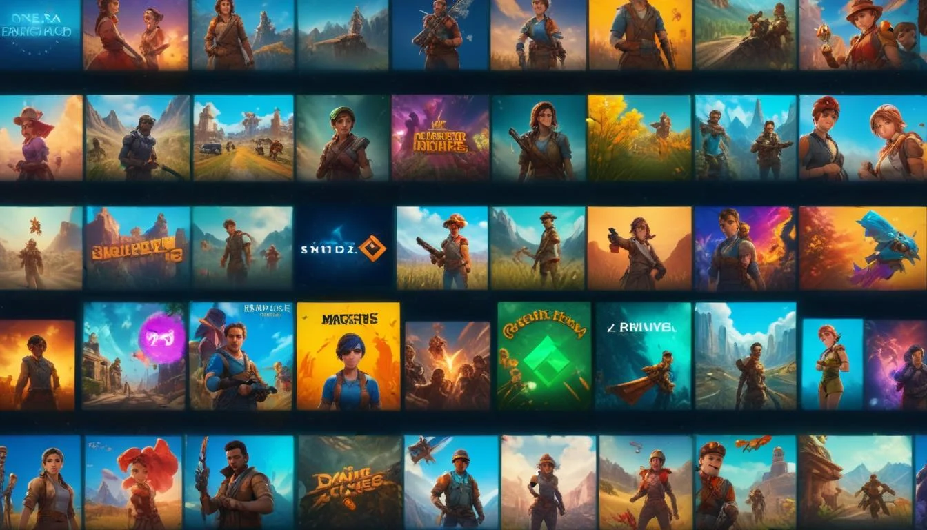 A collage of indie games available on Game Pass