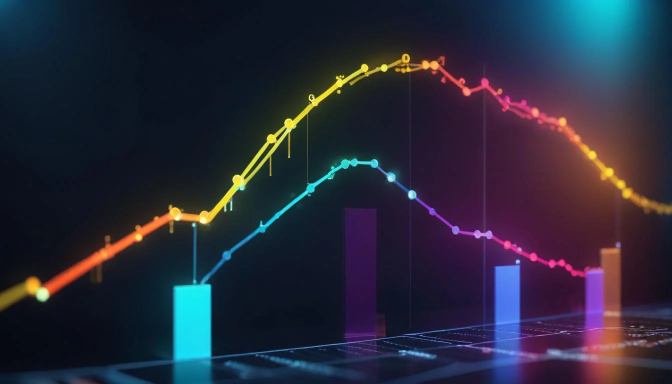 A graph showing the increase in efficiency after implementing workflow automation.